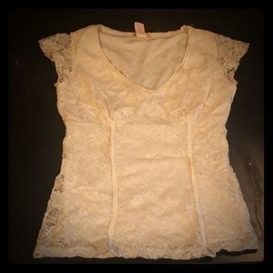 Candies Large lace top
